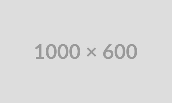 Stock placeholder image with grayscale geometrical mountain landscape