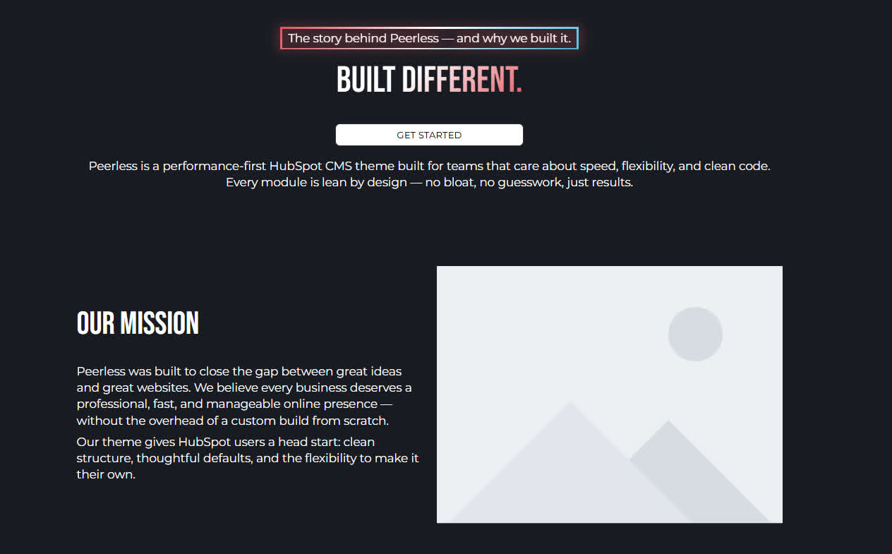 About template preview