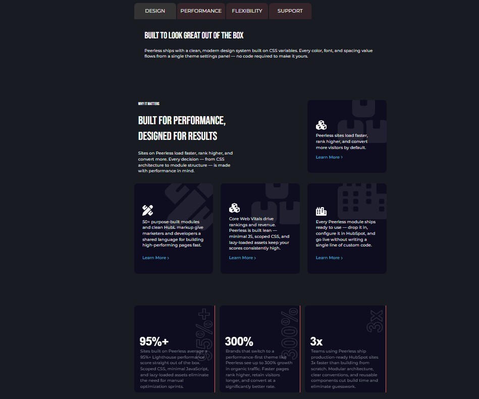 All Modules reference page preview