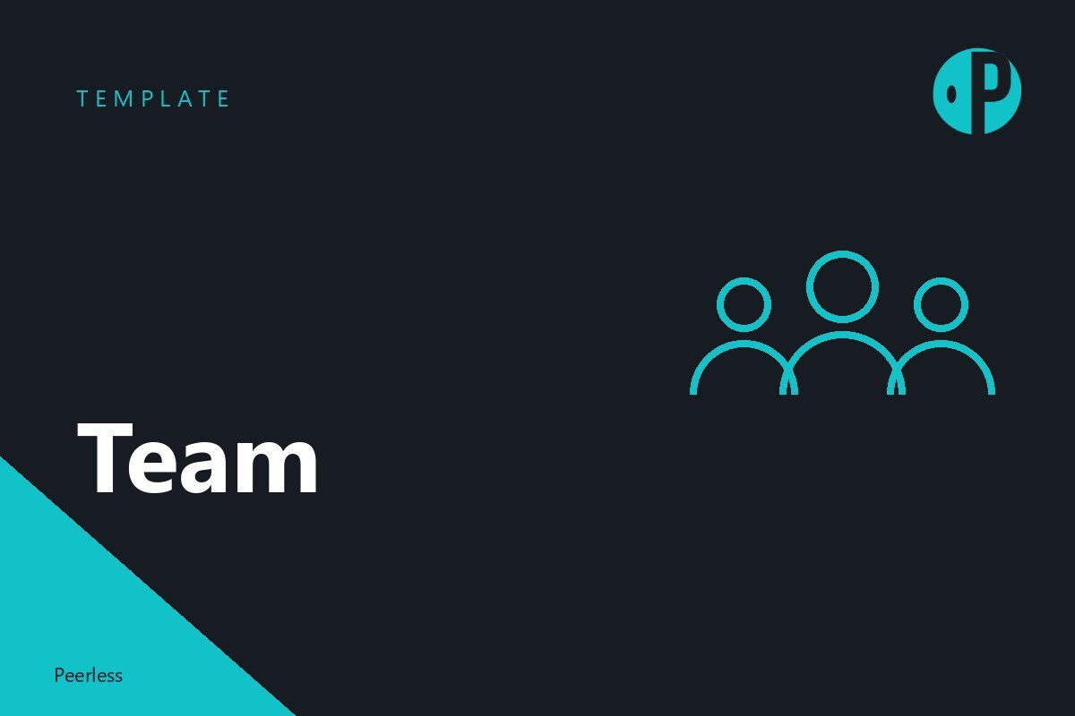 Meet the Team template preview